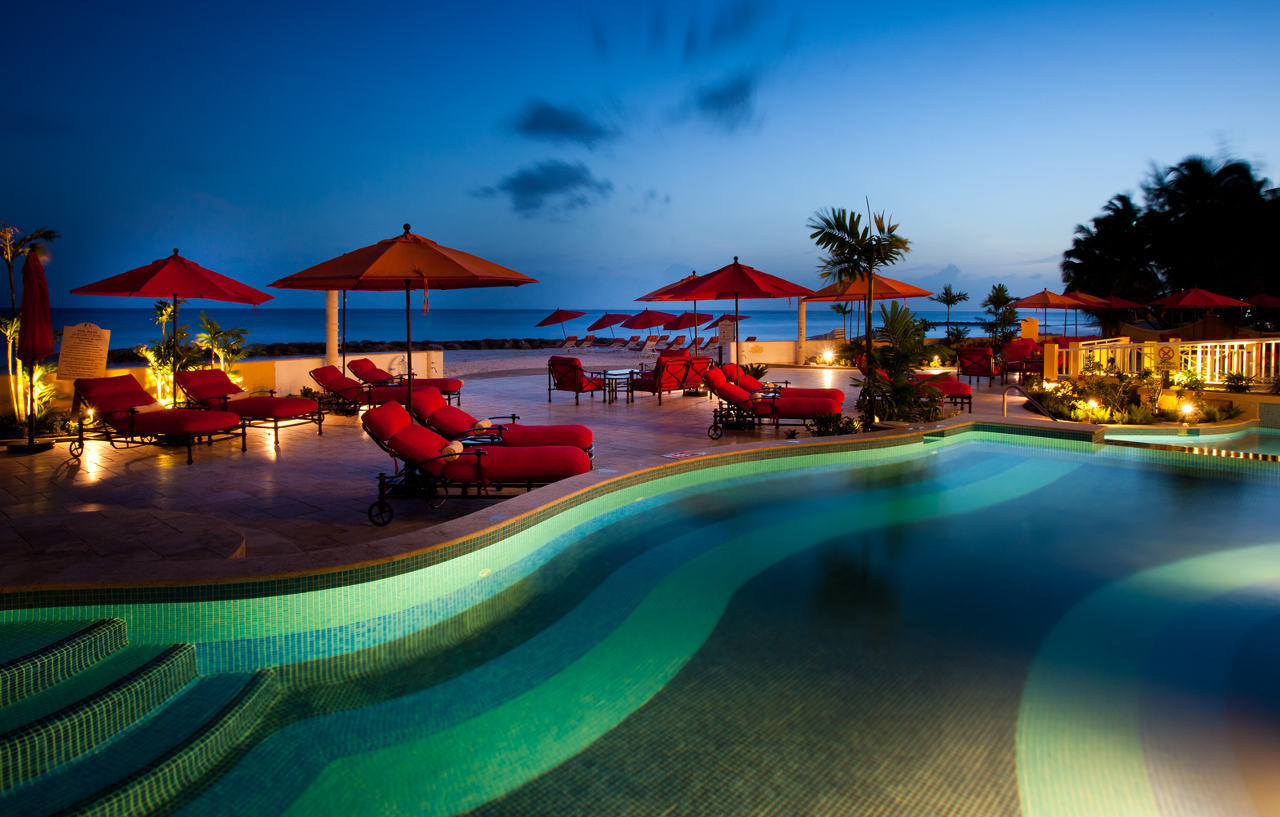Ocean Two Resort - Breakfast Included By Ocean Hotels Saint Lawrence Gap Exteriör bild